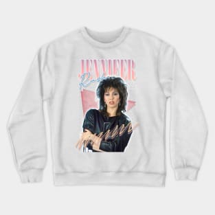 Jennifer Rush / 80s Retro Fan Art Design Crewneck Sweatshirt